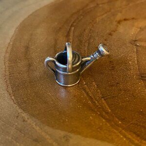 RETIRED James Avery Watering Can Charm, Sterling Silver